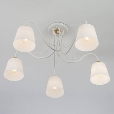 Потолочная люстра Eurosvet Betty 70062/5 белый фото