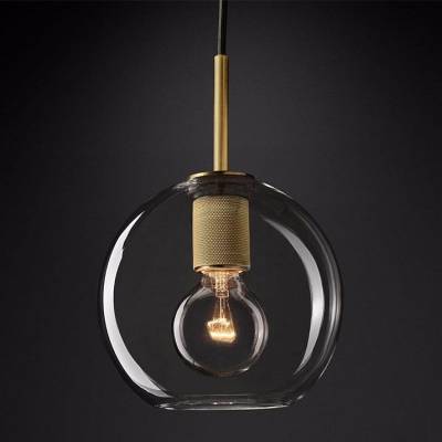 Подвесной светильник Imperiumloft Rh Utilitaire Globe Pendant 40.2333 фото