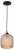 Подвесной светильник iLamp Rich 8105P BK-AM фото