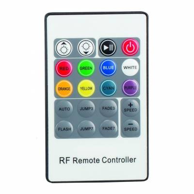 Контроллер-регулятор цвета RGB с пультом ДУ Arlight LN-RF20 LN-RF20B-S (12-24V, 288-576W, ПДУ 20кн)