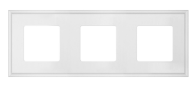 фото рамка 3-поста fede marco цвет: 	белый