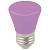 Лампа светодиодная Volpe D?cor Color E27 1Вт K LED-D45-1W/PURPLE/E27/FR/С BELL