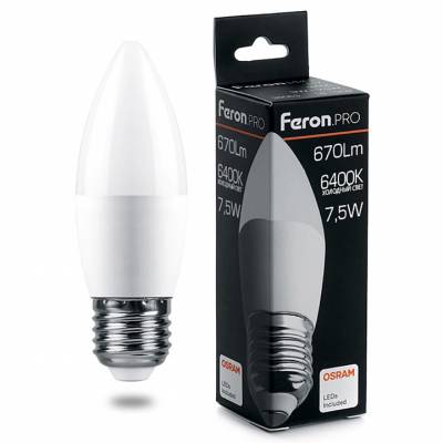 Лампа светодиодная Feron LB-1307 E27 7.5Вт 6400K 38058 фото