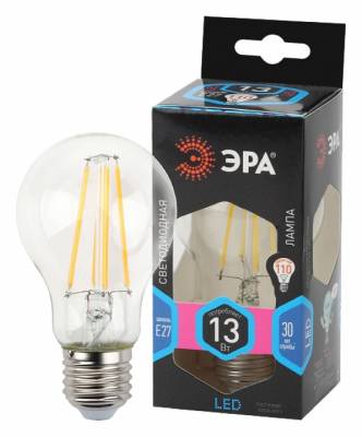Лампа светодиодная Эра F-LED E27 13Вт 4000K Б0035028 фото