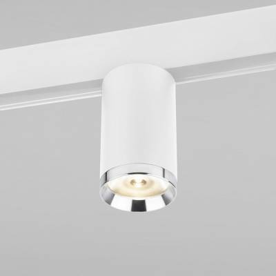 Накладной светильник Elektrostandard Slim Magnetic 85506/01 белый/серебро фото
