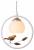 Подвесной светильник Escada Song 1113/1S White фото