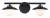 Бра Indigo Corazza 10015/2W Black фото