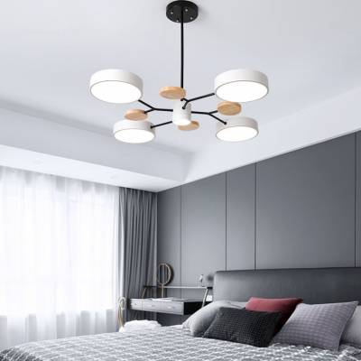 Люстра на штанге Imperiumloft Meade Lamps White MEADE-01 фото