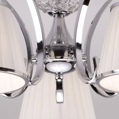 Потолочная люстра Eurosvet Tessa 60088/5 хром фото