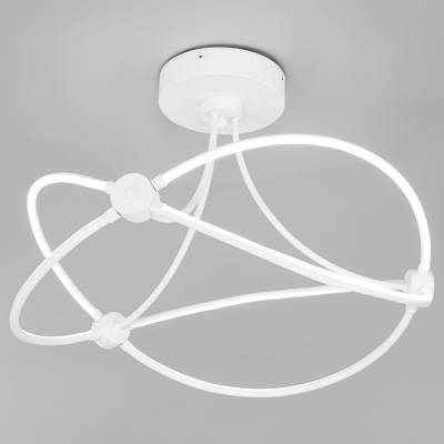 Люстра на штанге Eurosvet Petto 90246/6 белый Smart фото