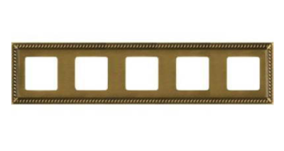 фото рамка 5-постов fede sevilla цвет:		бронза светлая