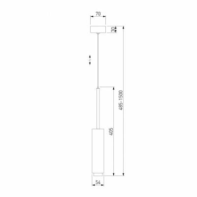Подвесной светильник Eurosvet Dante 50203/1 LED