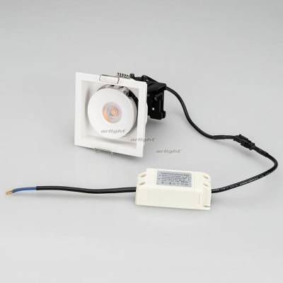 Встраиваемый светильник Arlight CL-SIMPLE-S80x80-9W Day4000 (WH, 45 deg) 028148