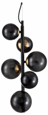 Подвесная люстра Indigo Molecola 11018/6P Black фото
