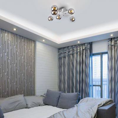 Потолочная люстра Eurosvet Evita 30140/6 хром фото