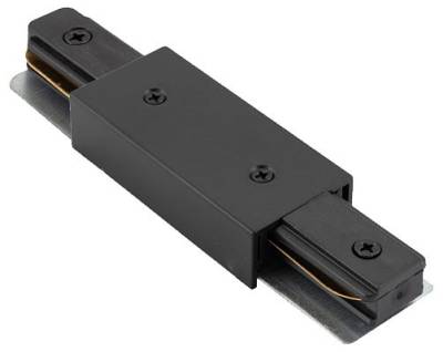 Соединитель линейный для треков Denkirs DK Track Black TR1008-BK фото