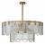 Люстра на штанге Indigo Salice 12022/B/9R Brass фото
