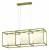 Подвесная люстра iLamp Golden P2484-3 GD фото