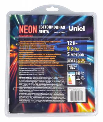 Лента светодиодная Uniel Neon ULS-N01 UL-00009087 фото