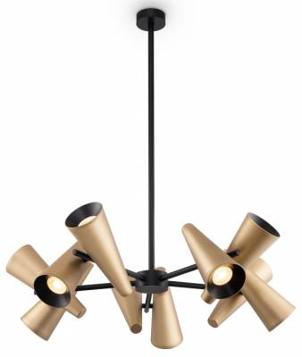 Люстра на штанге Maytoni Giro MOD095PL-10BS фото
