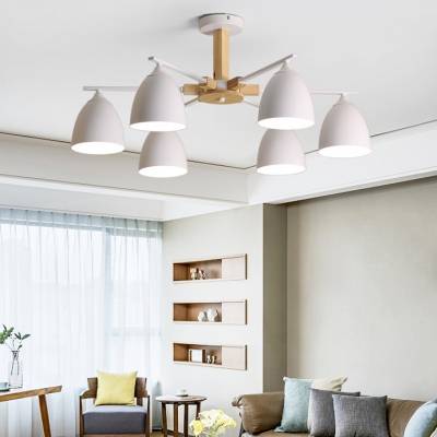 Люстра на штанге Imperiumloft Noa White By Imperiumloft NOA01 фото