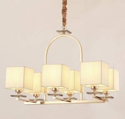 Подвесная люстра LUMINA DECO Liniano LDP 17100-6 GD фото