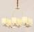 Подвесная люстра LUMINA DECO Liniano LDP 17100-6 GD фото