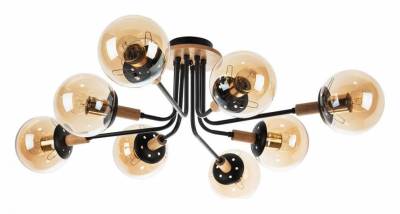 Люстра на штанге Arte Lamp Oxford A2716PL-8BK фото