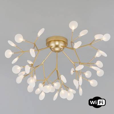 Потолочная люстра Bogate's Foglia 344 Smart фото