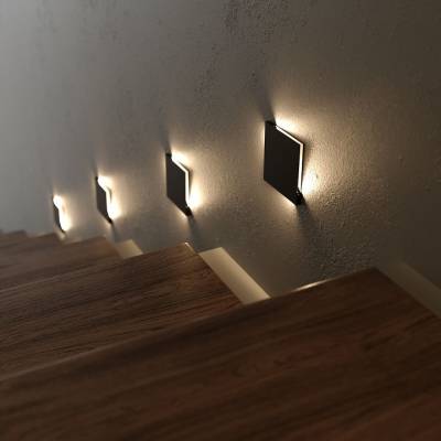 Накладной светильник Elektrostandard Step MRL LED 1120 Черный фото