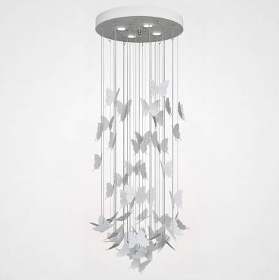 Подвесная люстра Imperiumloft Night Butterflies Chandelier 40.208 фото