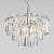 Подвесная люстра Eurosvet Elegante 10130/8 хром/прозрачный хрусталь Strotskis фото
