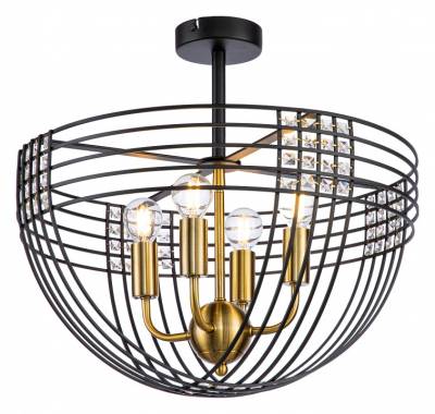 Светильник на штанге Indigo Fresco 10001/4C Black фото