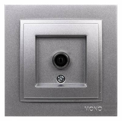 ТВ-розетка проходная Mono Electric Despina 102-212105-137 фото