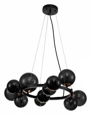 Подвесная люстра Indigo Molecola 11018/11P Black фото