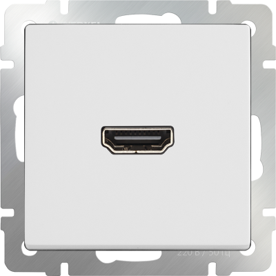 WL01-60-11/ Розетка HDMI (белый) фото