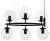 Подвесная люстра LUMINA DECO Ceredo LDP 6034-6 RND BK фото