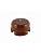фото коробка распаячная монтажная, цвет bruno (коричневый), серебристая фурнитура