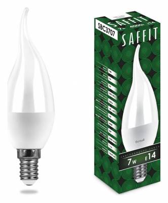 Лампа светодиодная Feron Saffit SBC3707 E14 7Вт 6400K 55142 фото