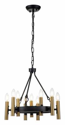 Подвесная люстра Indigo Cero 13009/9P Black фото