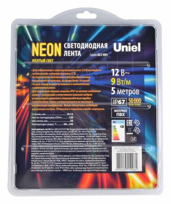 Лента светодиодная Uniel Neon ULS-N01 UL-00009088 фото