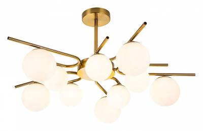 Люстра на штанге Escada Sphere 642/10P Brass фото