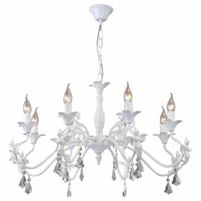 Подвесная люстра Arte Lamp Angelina A5349LM-8WH фото