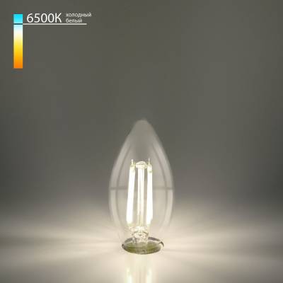 Лампа светодиодная Elektrostandard Свеча F E27 9Вт 6500K BLE2759 фото