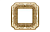 фото рамка одинарная fede toscana firenze цвет: светлое золото