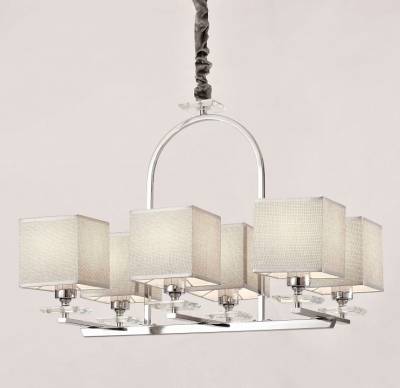Подвесная люстра LUMINA DECO Liniano LDP 17100-6 CHR фото