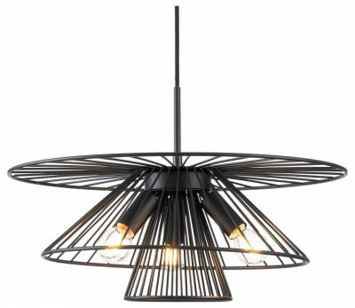 Подвесной светильник Indigo Strato 10016/3P Black фото