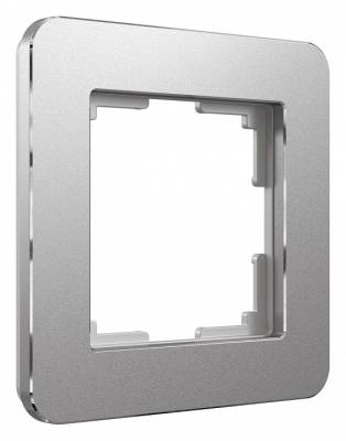 Рамка на 1 пост Werkel Platinum алюминий W0012606 фото