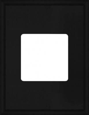 фото рамка одинарная fede marco цвет: черный