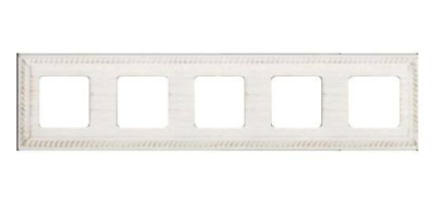 фото рамка 5-постов fede sevilla цвет:		белый декапо